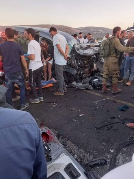مصرع شابين بحادث سير جنوب نابلس